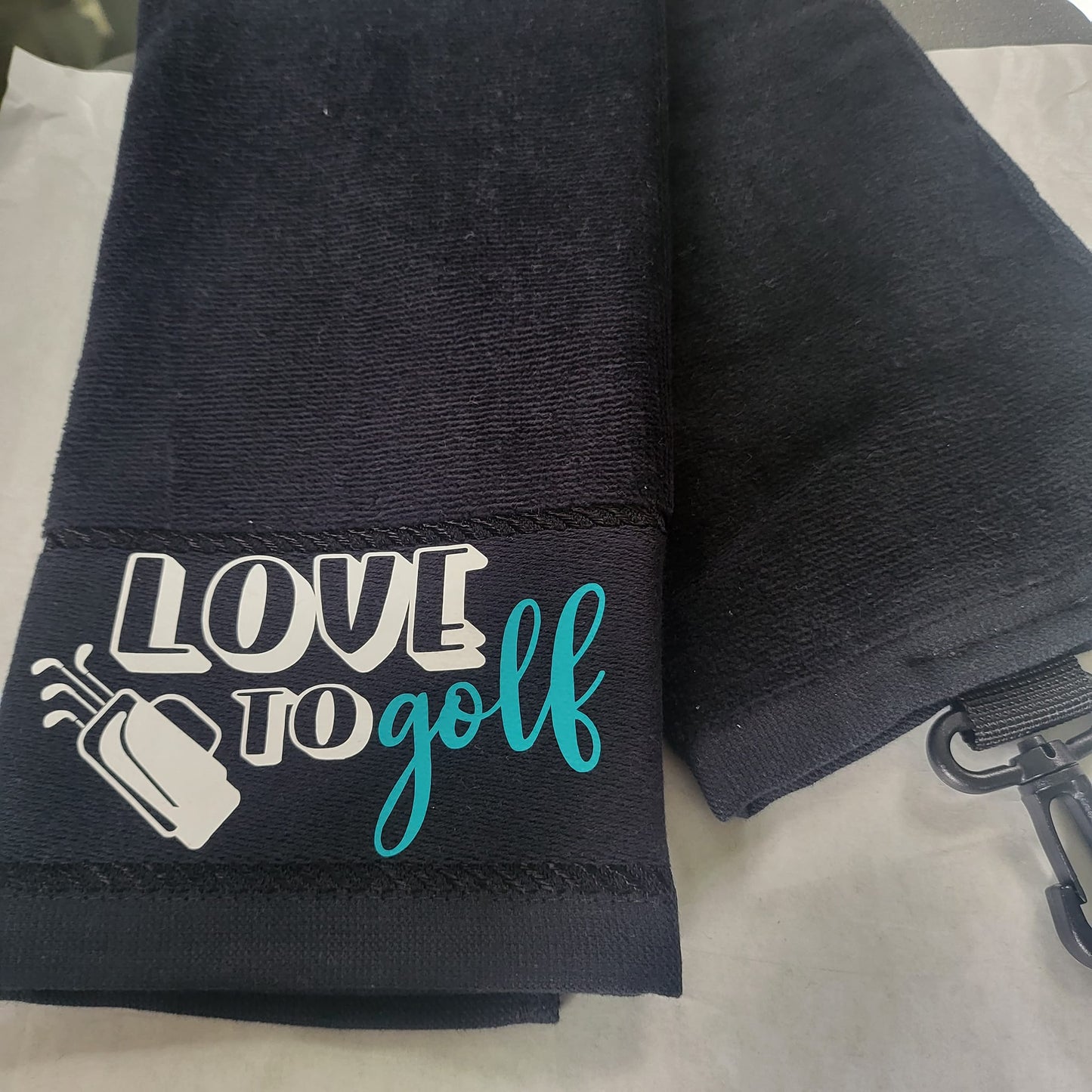 Golf Towel - Simple Slogan