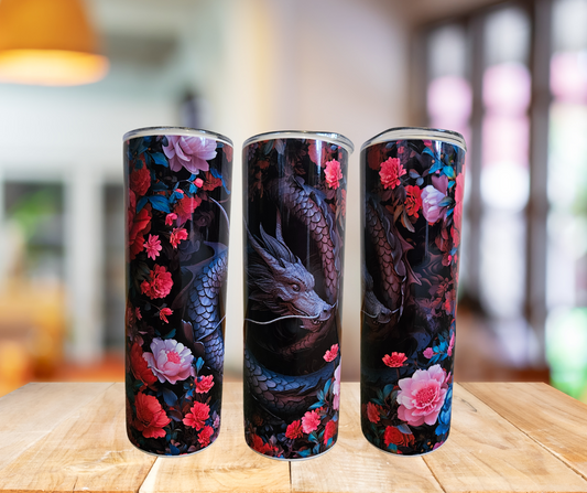 Insulated tumbler - Dragon Design