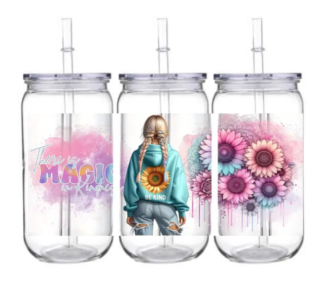 Plastic Can Tumbler 500ml - There Is Magic In Kindness