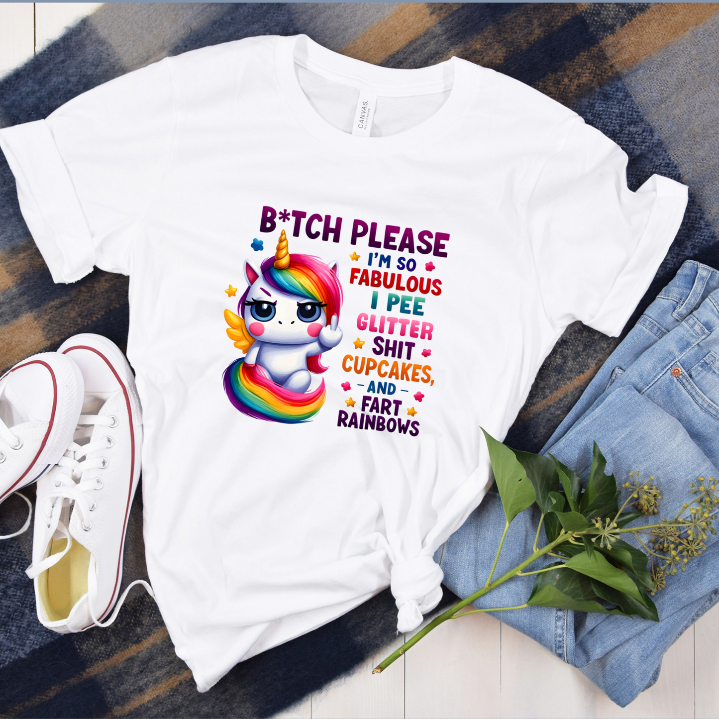 B*tch Please Unicorn Tee